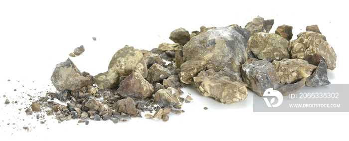 Crushed stones