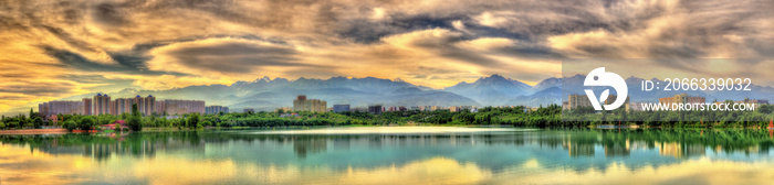 Sairan reservoir in Almaty - Kazakhstan