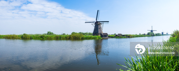 Dei Windmühlen von Kinderdijk