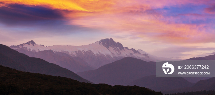 New Zealand mountains