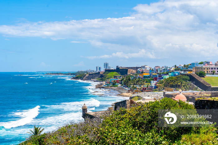 Fort San Felipe Del Morro San Juan, Puerto Rico.