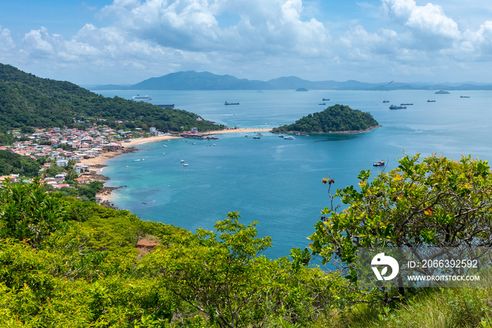 Taboga Island. Tropical island located in the Pacific near Panama City, Panama.