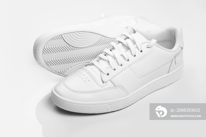 Sports sneakers on a white background