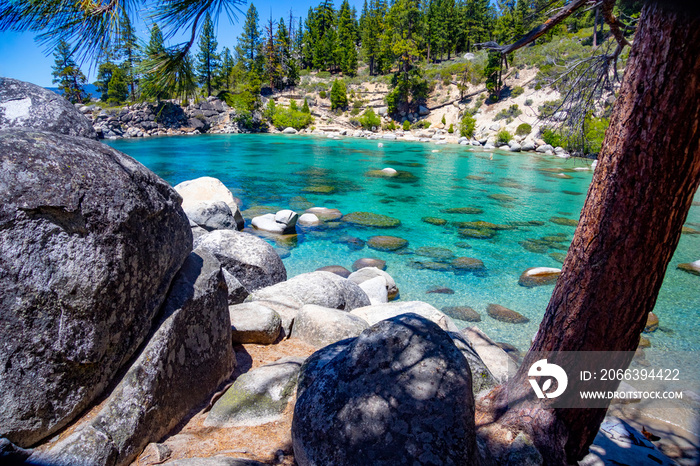 The beautiful Lake Tahoe