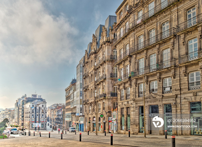 Vigo cityscape, Galicia, Spain