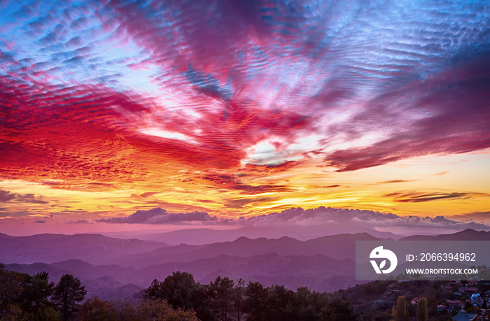 Amazing mountain landscape