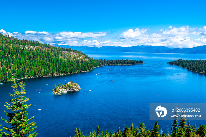 Beautiful Day in Lake Tahoe, California