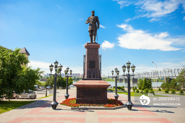 Alexander III Monument, Novosibirsk