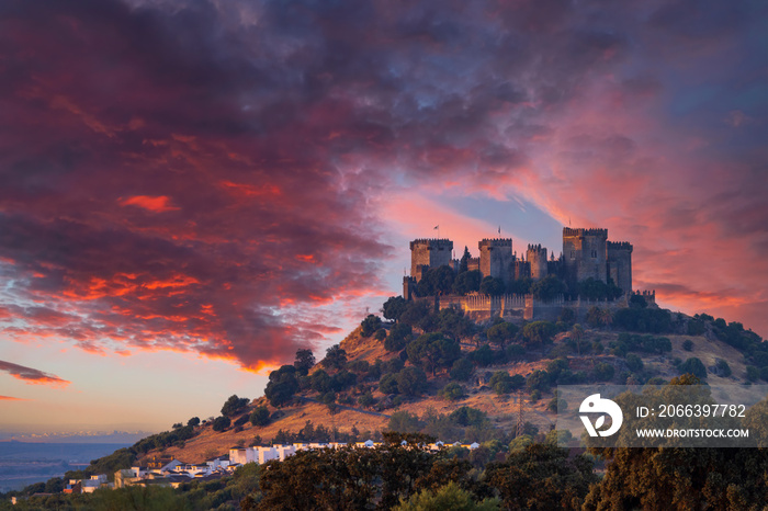 Almodovar del Rio Castle in Andalusia, Spain