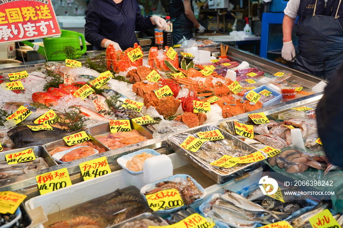 築地の売店