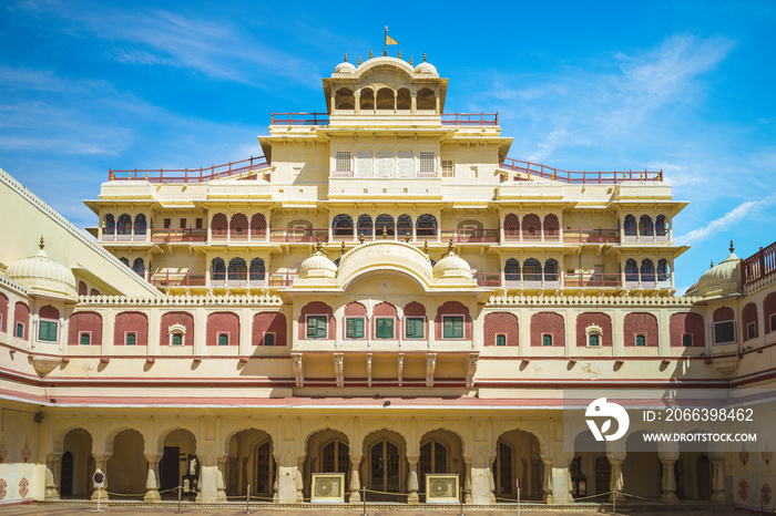 city palace in Jaipur, rajasthan, India