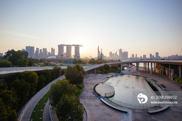 Marina Barrage in Singapore