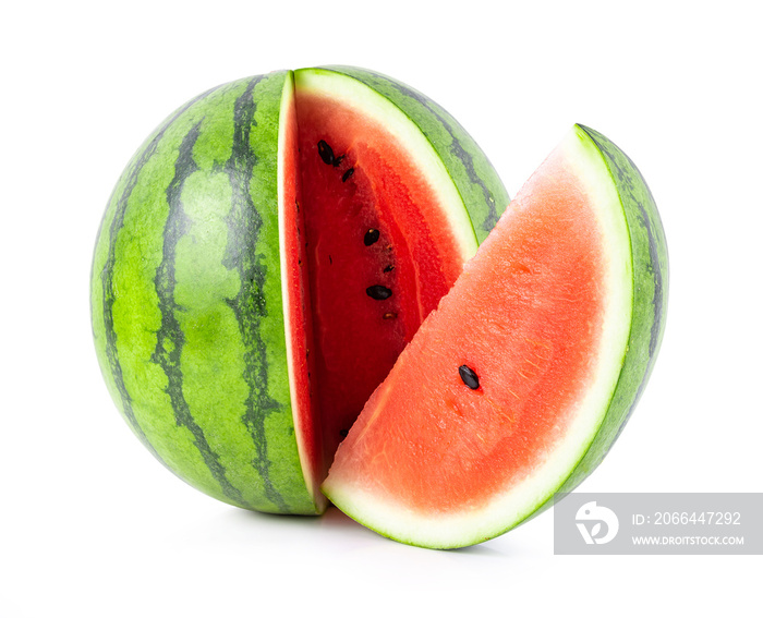 watermelon isolated on white background