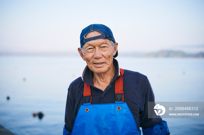 漁師の男性