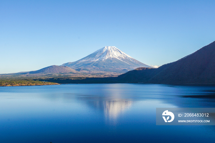 富士五湖　富士山