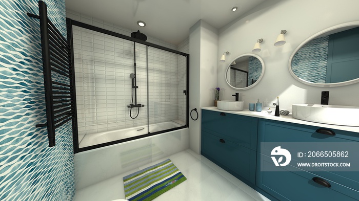 PROYECTO 3D BAÑO