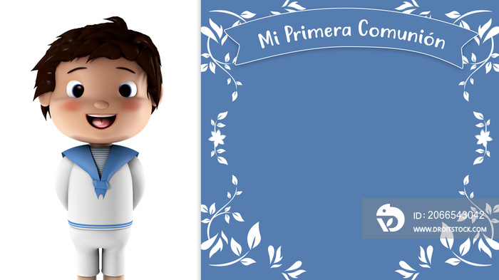 Primera Comunión niño