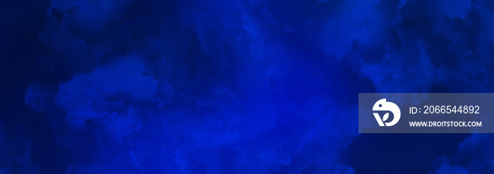 Royal Blue Grungy Banner Background Illustration Wallpaper in 8K High Resolution