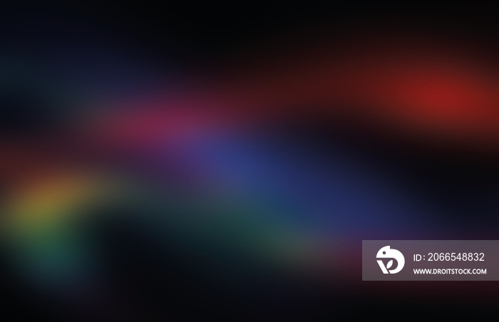 Photography of rainbow. Rainbow on black background.  Abctract web background. Banners and panels. D