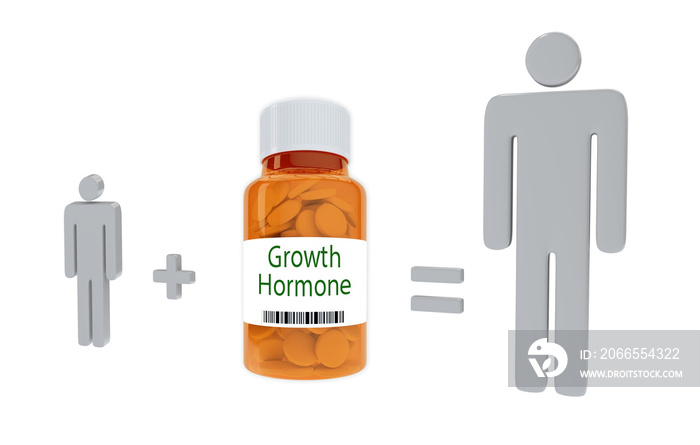 Growth Hormone concept