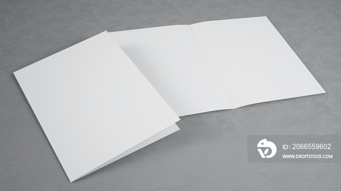 bifold brochure mockup