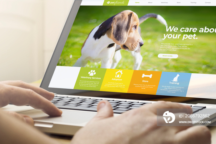 home computing pet website