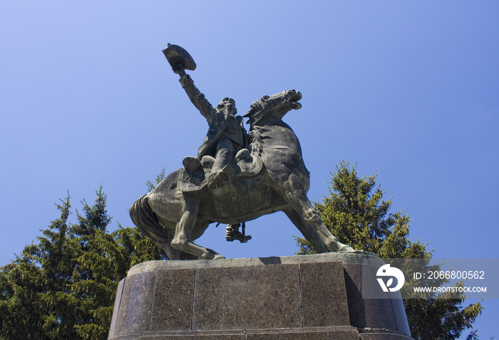 Monument to Suvorov in Tulchyn, Ukraine