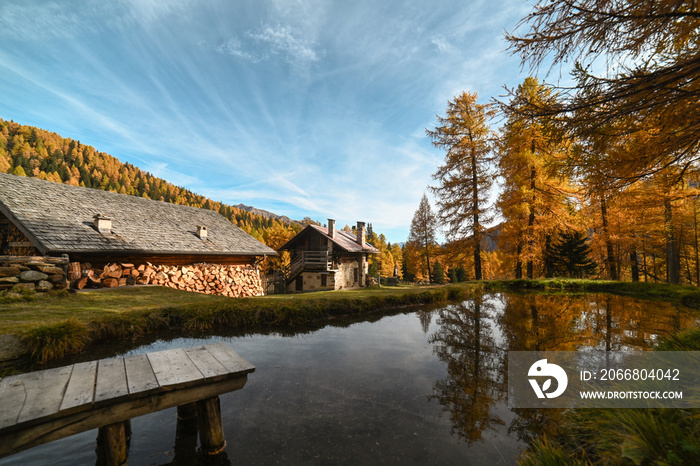 lago chalet maso pejo val di sole