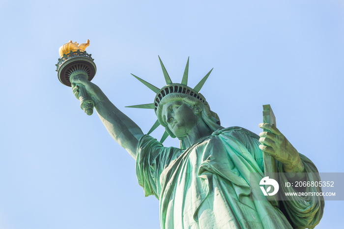 Statue of Liberty on a Sunny Day