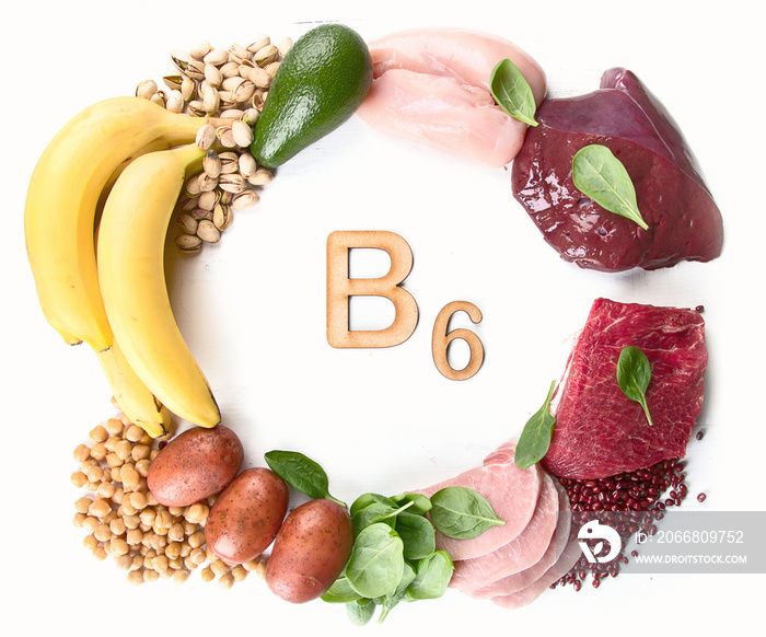 Foods rich in  Vitamin B6