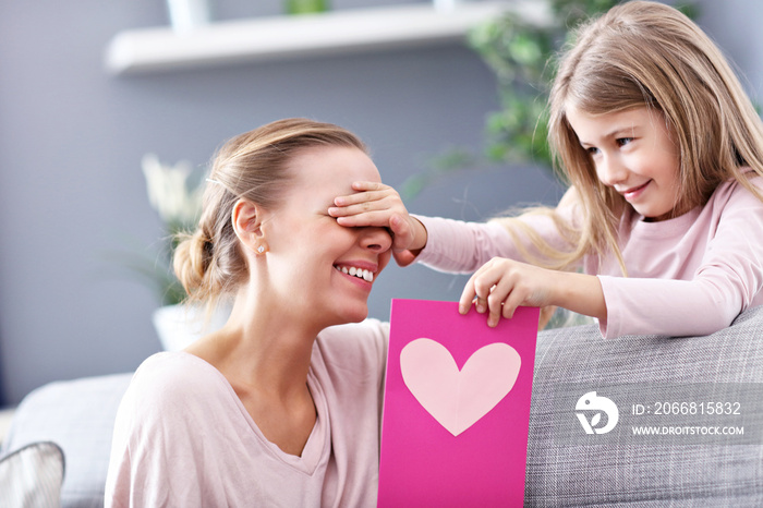 Mum and daughter celebrating mother’s day