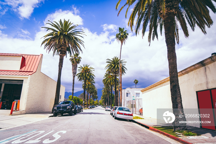 Walking in City of Pasadena, California