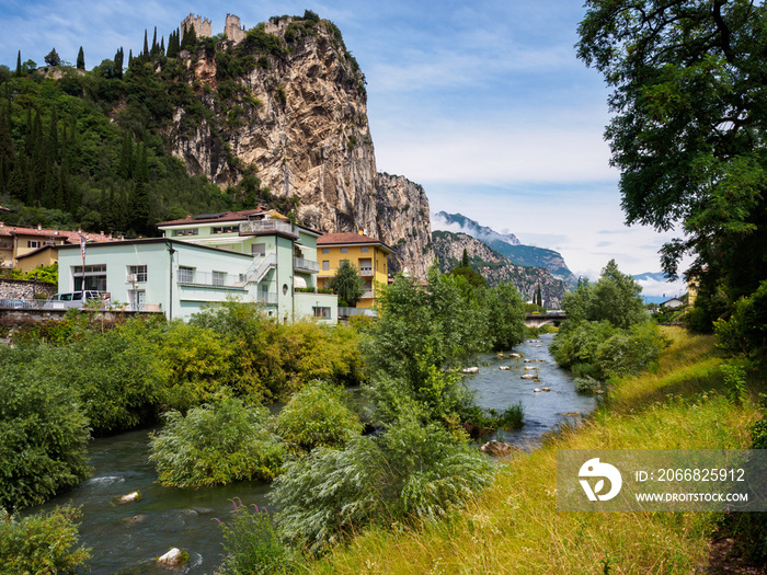 Arco near Lago di Garda in Trentino, Italy