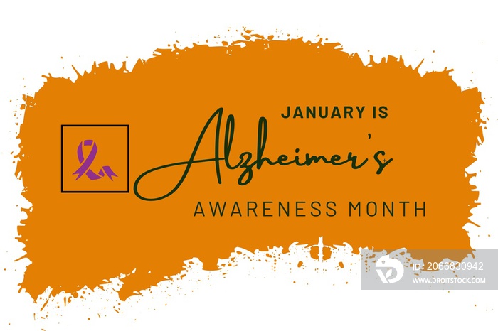 January  is Alzheimer’s Awareness Month