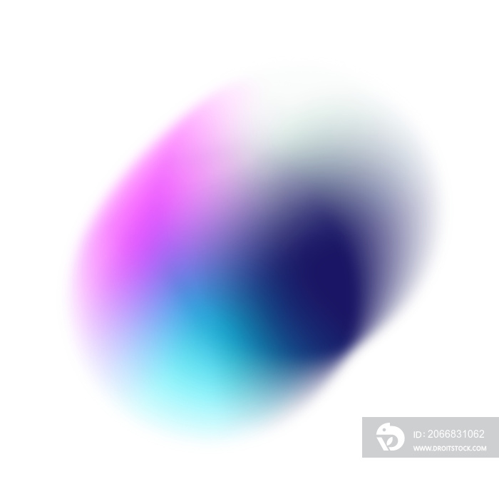 Abstract color gradient mesh element