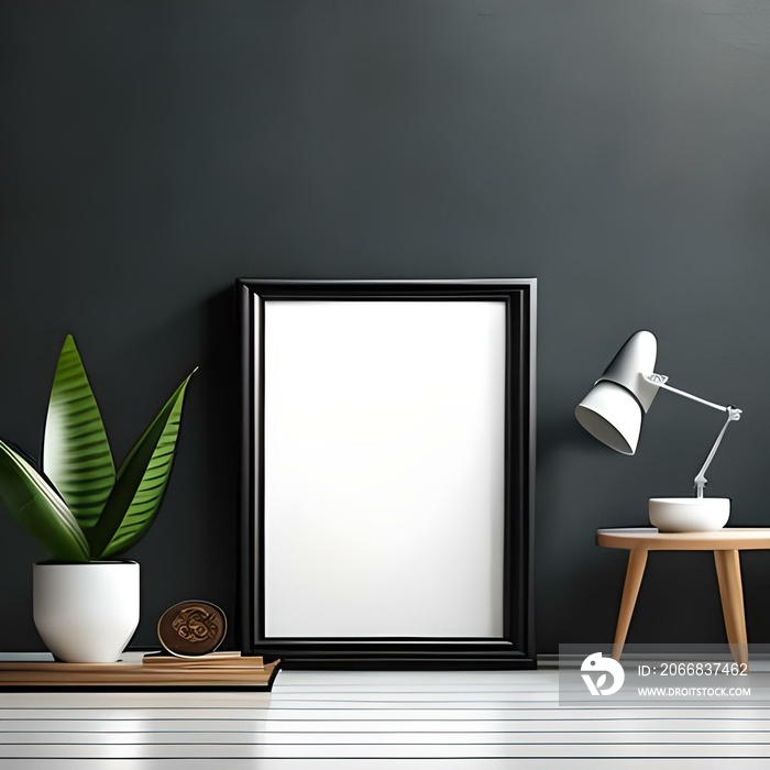 blank frame mockup