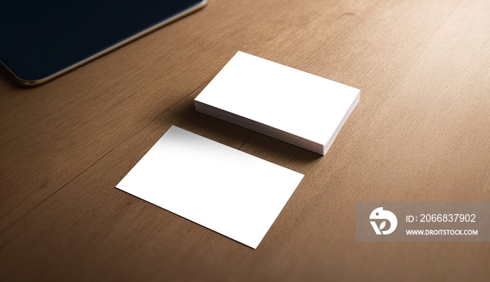 Businesscard Mockup, clean modern standartformat