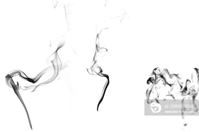 Vapor line. black smoke, Blur abstract fog or steam mist cloud i