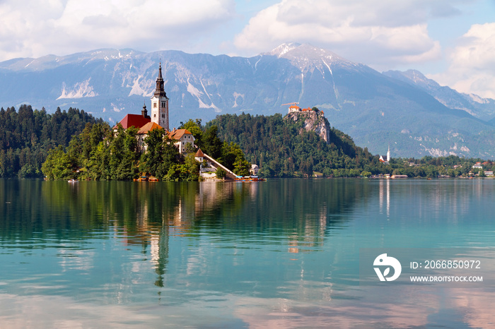 Lake Bled and island