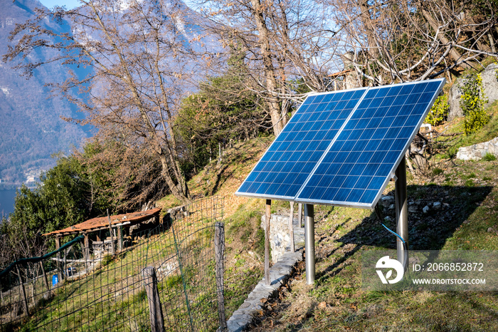 Off-grid solar panels