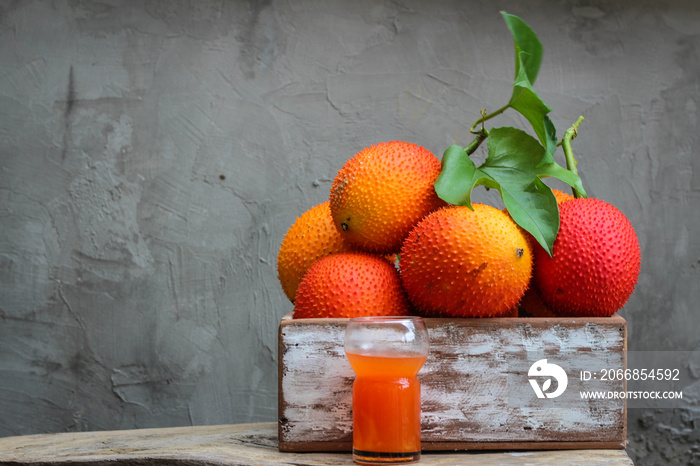 Baby Jackfruit and juice