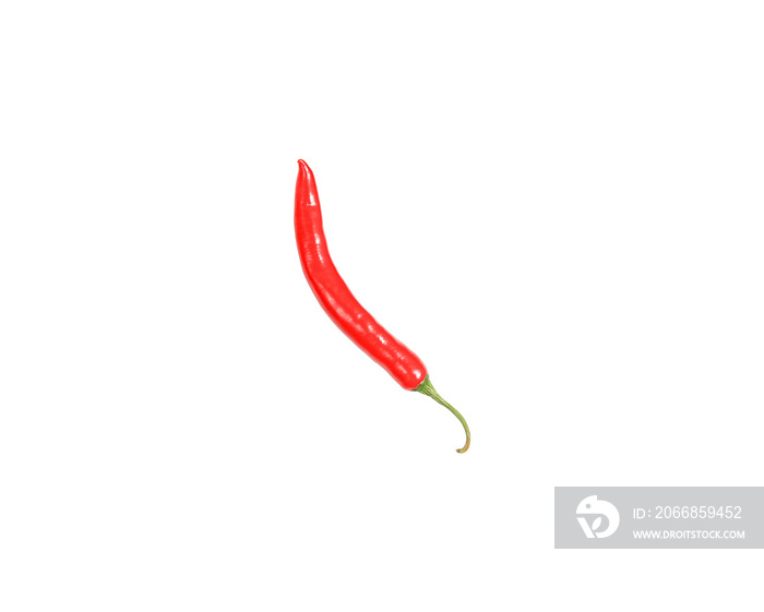 hot red pepper isolated background