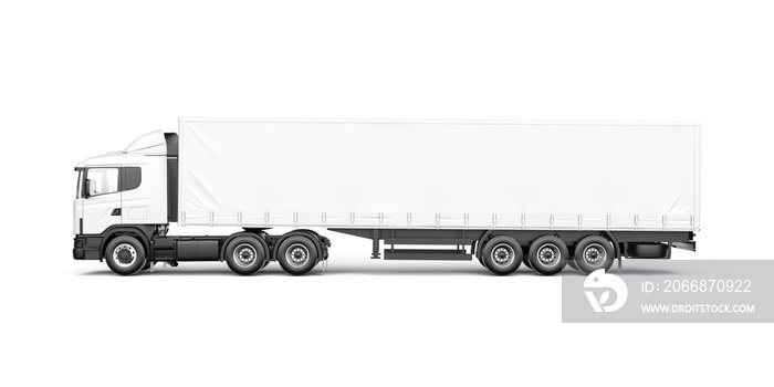 3d rendering mock up  Truck