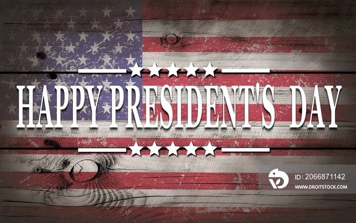 Presidents day background