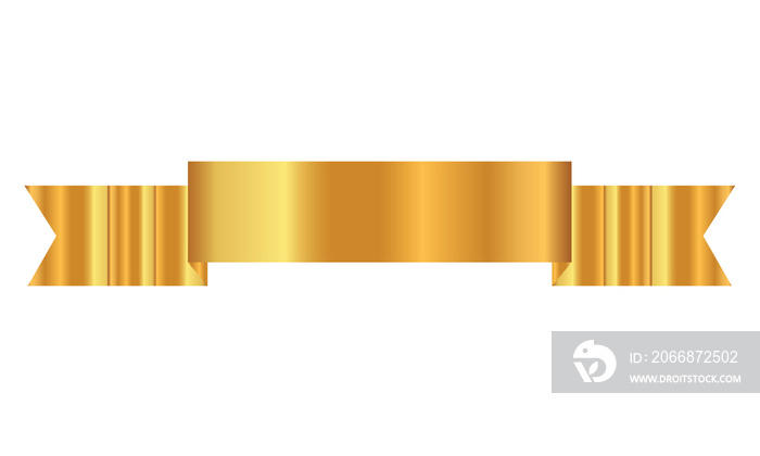 gold ribbon png