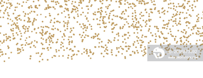 gold confetti