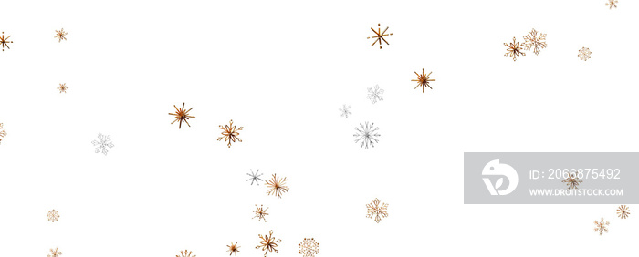 The winter background, falling snowflakes