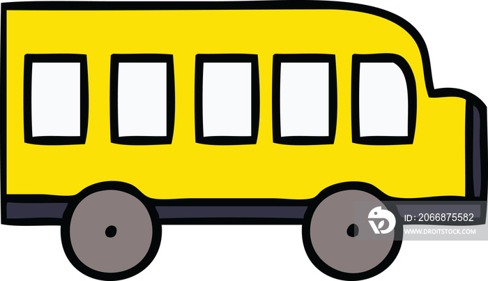 cute cartoon school bus