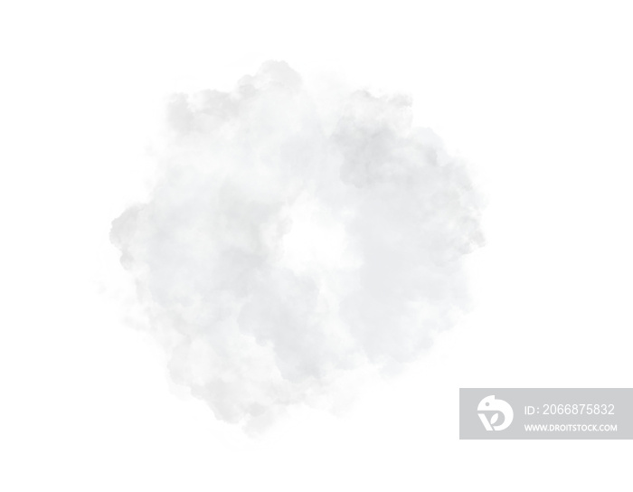 realistic smoke shape isolated on transparency background ep04