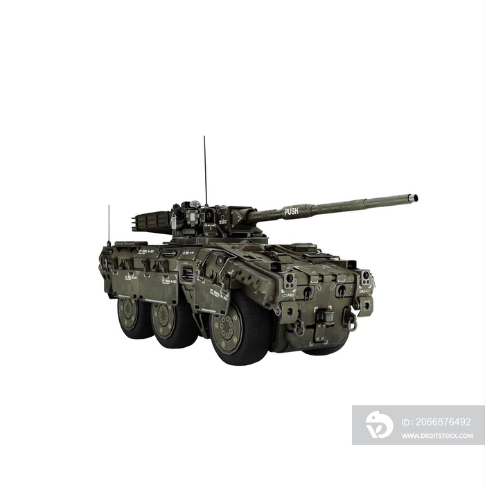 Light Tank isolated